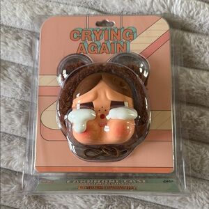 Pop mart cry baby Crying Again ear phone case